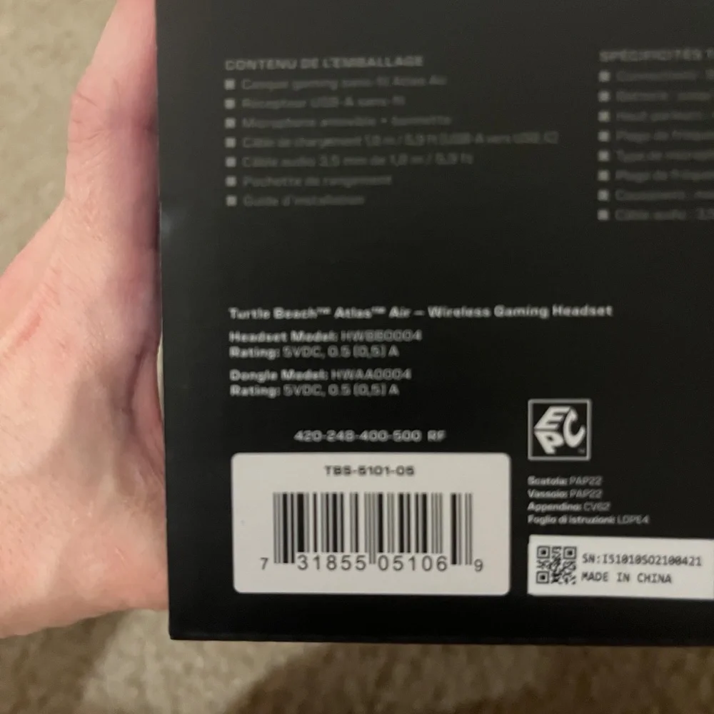 New Turtle Beach Atlas Air headphones - Picture 4 of 4